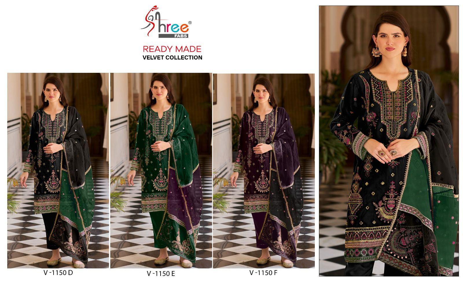 V 1150 Heavy Pakistani Readymade Suits Catalog